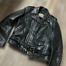 Perfecto by Schott NYC Black Leather Rider Jacket