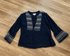 Velvet New Without Tags Embroidered tunic