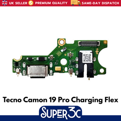 Für Tecno Camon 19 Pro Ersatz Ladebuchse Dock Connector Platine Flex - UK