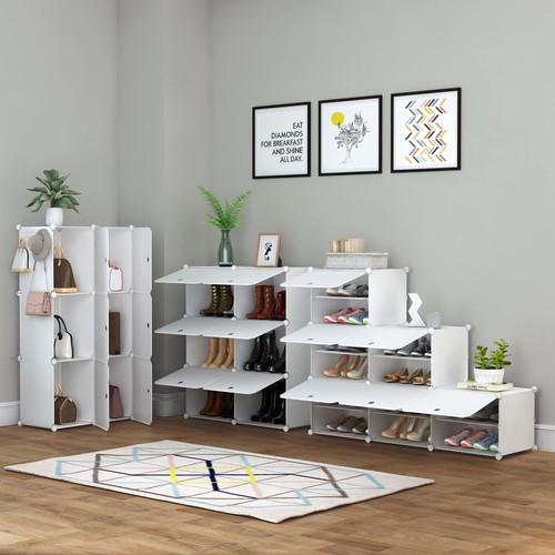 6-Tier Shoe Rack Organizer for 24 Pairs - Closet & Entryway Storage - Picture 3 of 9
