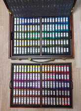 Mungyo Gallery Artists' Handmade Soft Pastel MPHM-200W 200 Colors NEW Art