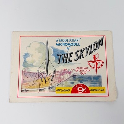 The Skylon Modelcraft Micromodel Vintage Paper - Unmade