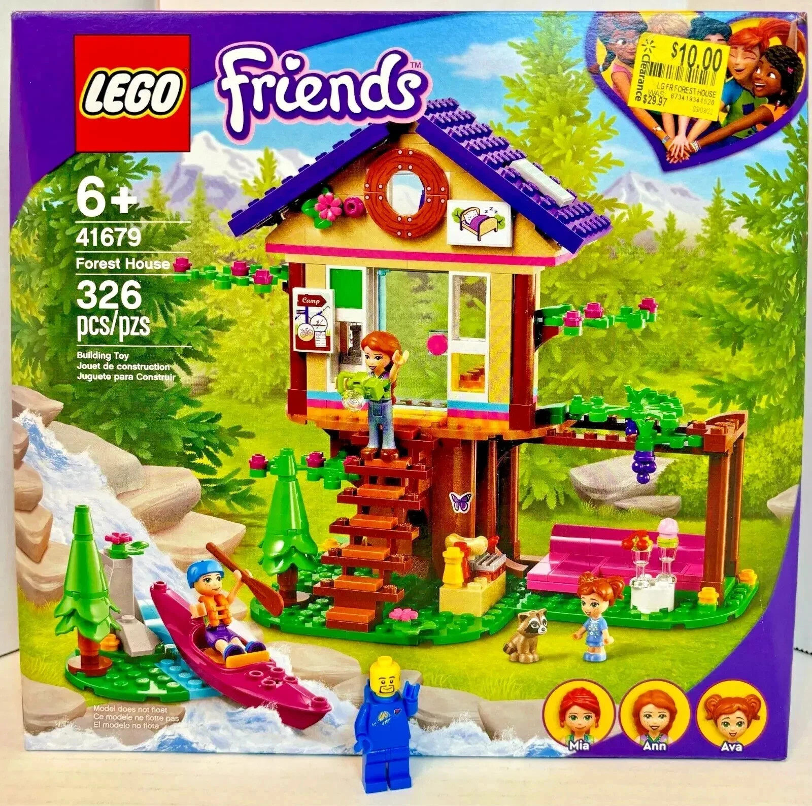 LEGO (41679) Friends: Forest House - New Sealed Retired - Fa