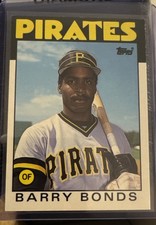 1986 Topps Traded - Barry Bonds #11T (RC)