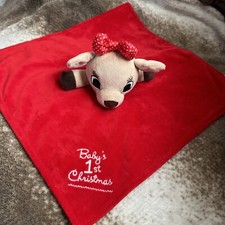 Rudolph the Red Nosed Reindeer Clarice Blanky Security Blanket Lovey 14"