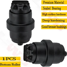 1PC Black Track Roller Bottom Roller For John Deere 27D Excavator Undercarriage