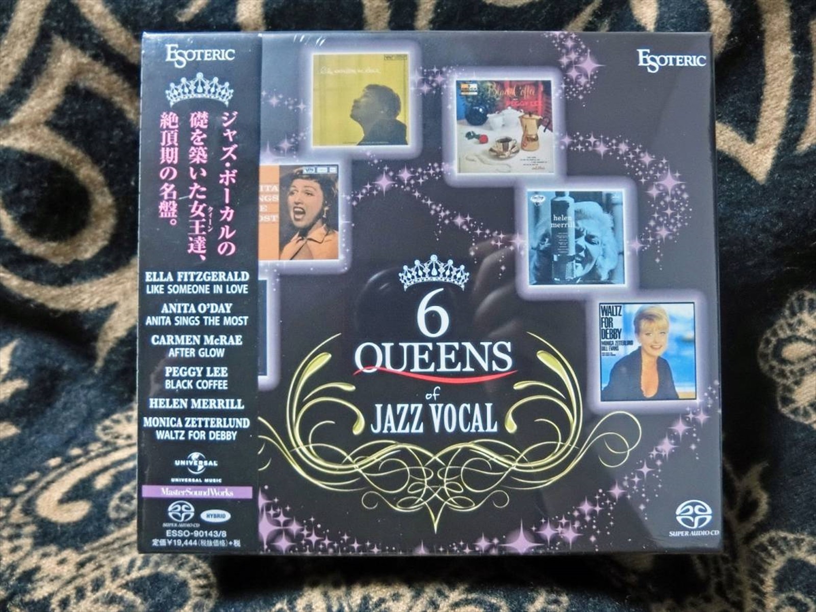 NEW 6 QUEENS OF JAZZ VOCAL ESOTERIC SACD ESSO-90143/8 Limited3,500 SET japan 