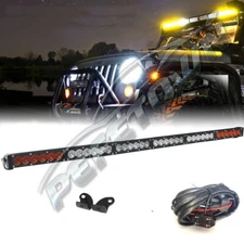 Dual Color 44 Inch 210W Led Light Bar Spot Flood Combo Offroad SUV UTE 4WD Truck