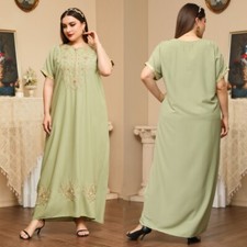 Accappatoio vestidos taglie forti Longue Musulman Dubai Abaya Kaftano Turchia arabo musulmano