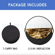 42 Inches 5in1 Photo Reflector Studio Photography Light Multi Collapsible