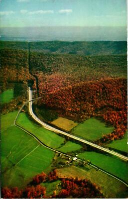 Pennsylvania Turnpike PA Blue Mountain Tunnel Postcard unused (21847