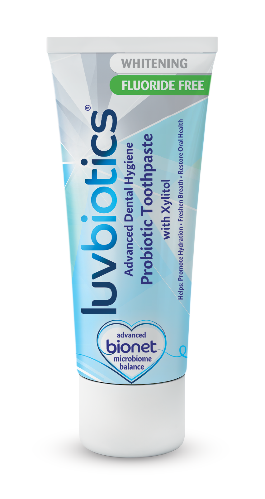 Luvbiotics Probiotic Fluoride Free Whitening Toothpaste with Xylitol - 75 ml