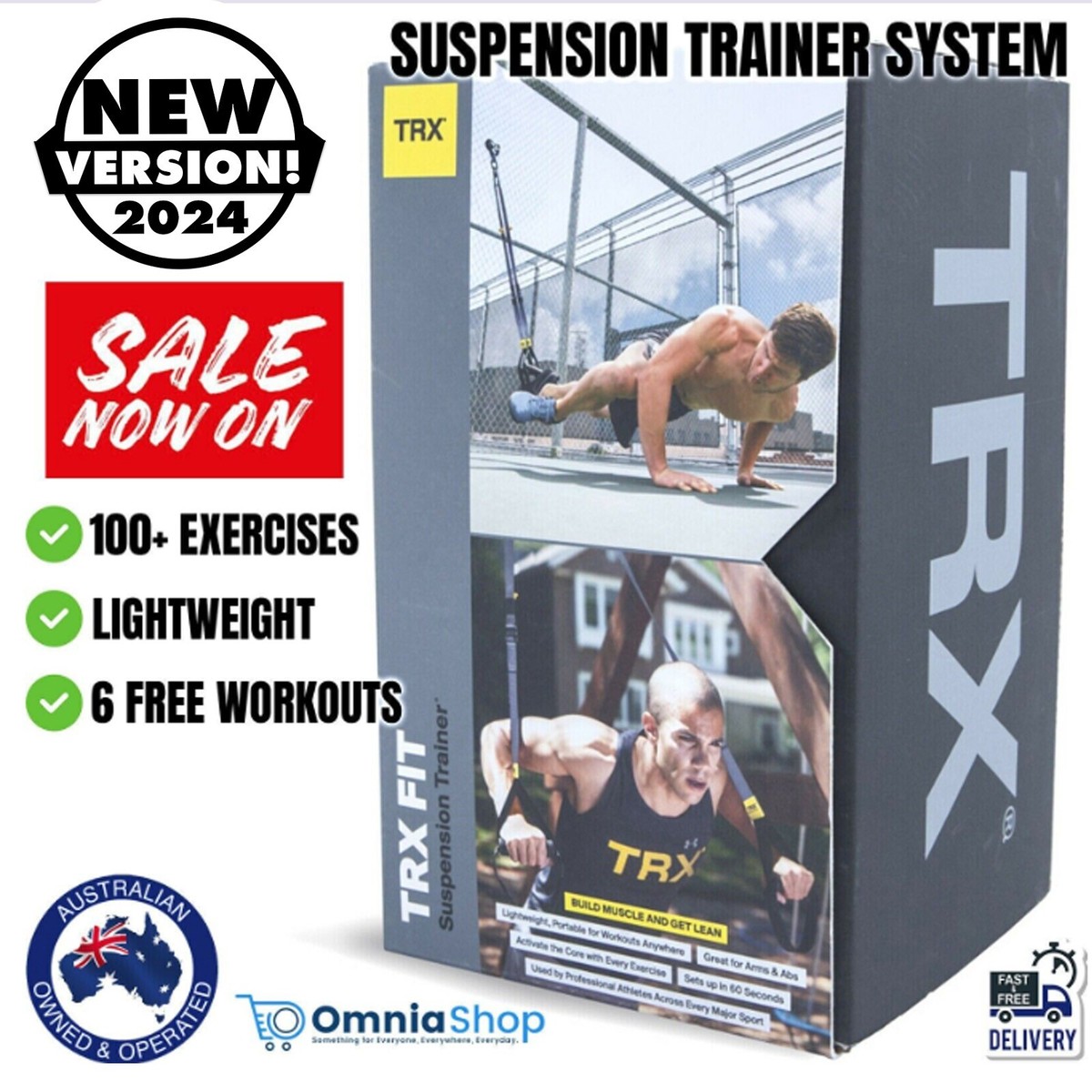 TRX Workout Exercise Straps Fit Suspension Trainer Resistance Bands Home  Gym NEW | eBay Australia
