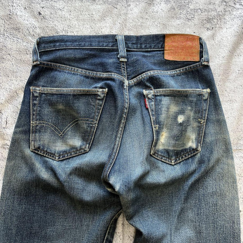 LEVI’S / 47501 501XX selvedge denim Levi's 47501 Vintage Reprint Jeans Made in Japan W34