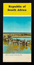 1967 South Africa Republic Tourist Information Guide Vintage Travel Brochure