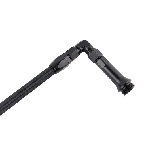 Braided AN6 Dual Feed Carb Fuel Line Double Pump for 4150 Holley Carburetor - Afbeelding 2 van 10
