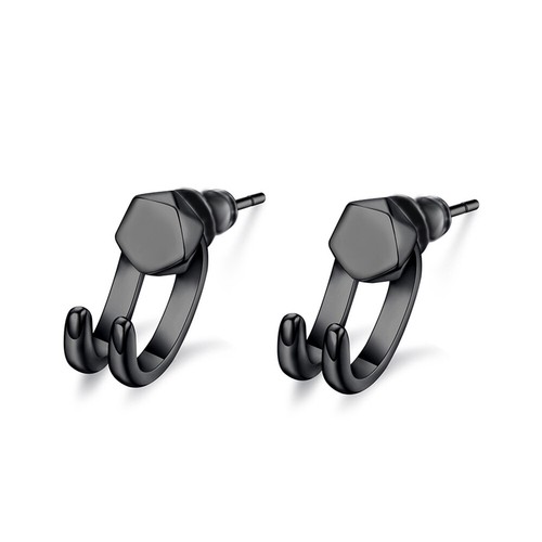 Men Jewelry Unisex Jewelry Piercing Earrings Lever Back Earrings Stud Earrings - Picture 5 of 27