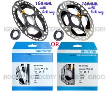 1pc Shimano RT-MT900 Disc Brake 140 or 160mm Center Lock Rotor NIB (w/lock ring)