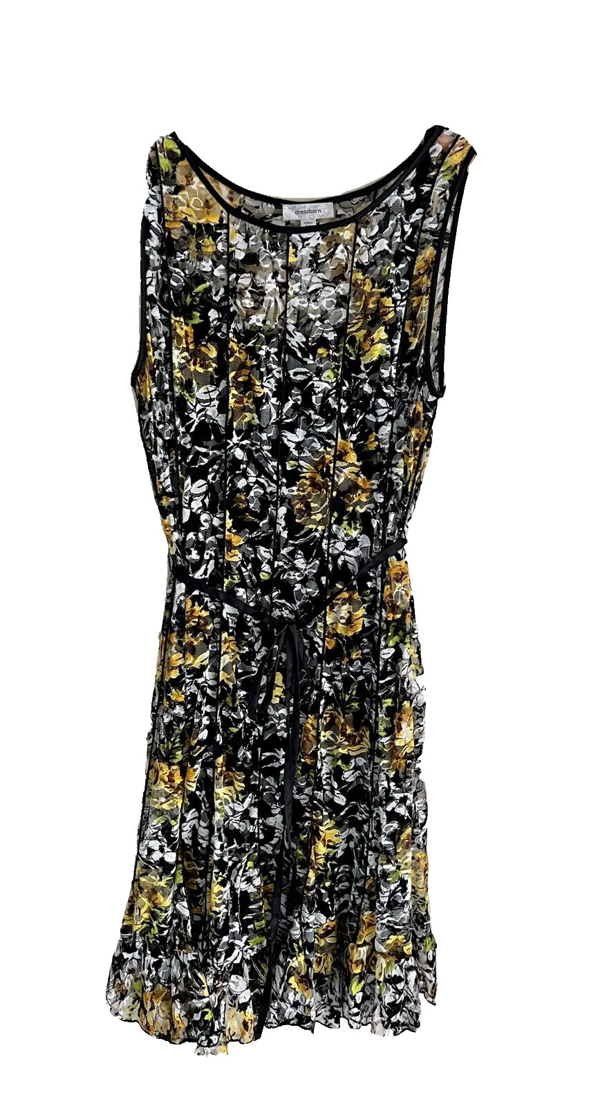 Floral Plus Size Sleeveless Dressbarn Dresses for Women