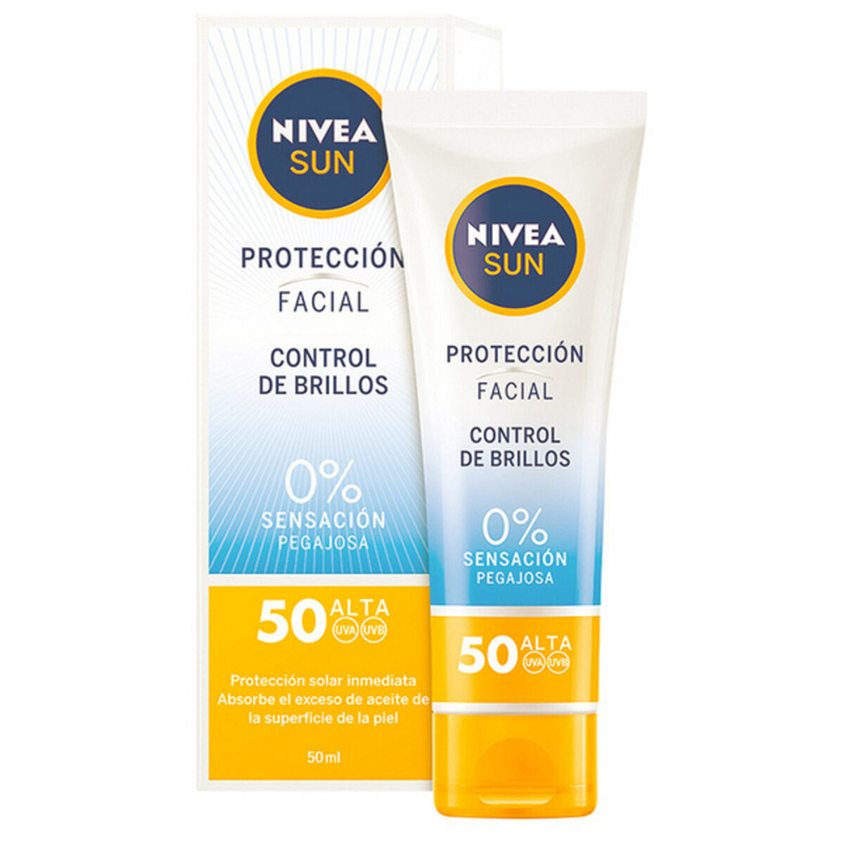 Protezione Solare Viso Nivea SPF 50 [50 ml] [Unisex] [50 ml]