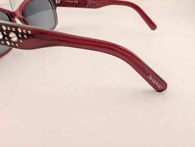 Swarovski Eyeglasses, Frames Only, SK5452 068 Ruby Red, 52-16-140