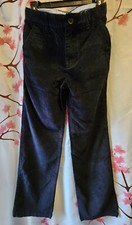 NWT GAP Boy's Carpenter Navy Blue Corduroy Pants Size 16 Regular