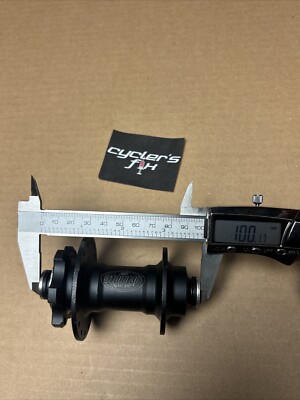 NOS Atomlab 32H Tough As Hell Alloy Front Hub 6 Bolt Disc QR 100mm