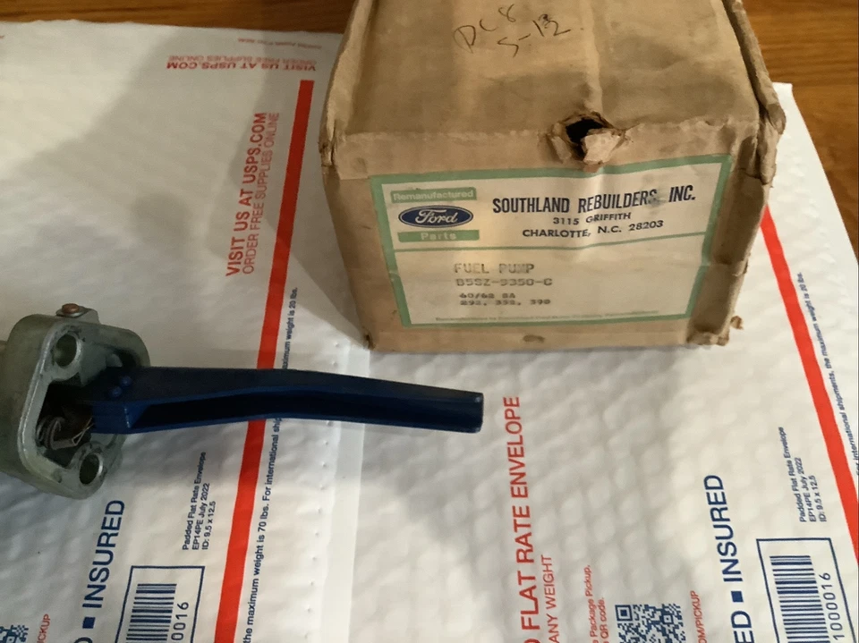 Bomba de combustível CA 1955 Ford Thunderbird Ford Galaxie Remain B5SZ-9350-C 292-352-390 - Imagem 2 de 4