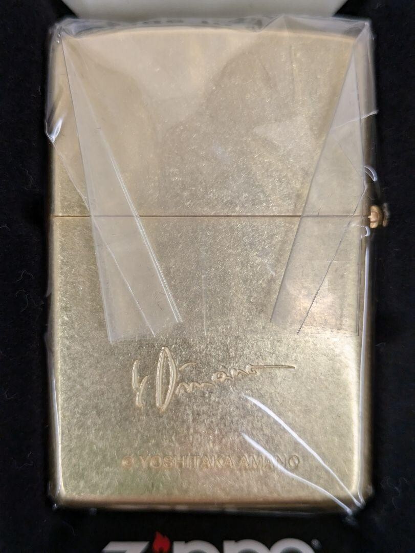 Zippo Yoshitaka Amano Final Fantasy 10 Ⅹ Water Warrior Gold