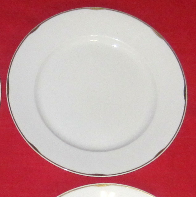 MZ AUSTRIA HABSBURG CHINA HAB126 PATTERN LOT / SET 4 DINNER PLATES