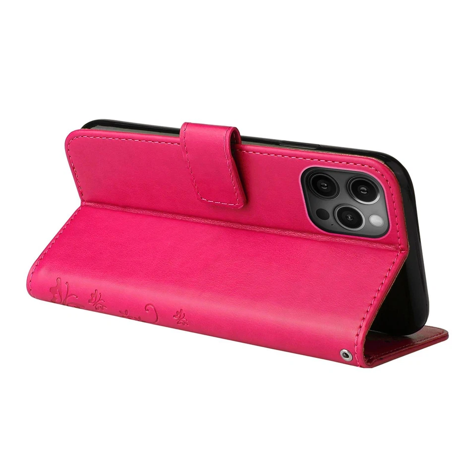 Custodia cellulare per iPhone 17 Air 17 16e 16 15 14 13 12 11 Plus Pro Max custodia fiori - Immagine 3 di 3