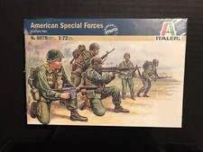 ITALERI 6078 VIETNAM WAR AMERICAN SPECIAL FORCES FIGURES KIT-NIB-1:72 SCALE