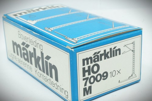 1:87 HO Märklin 7009 M 10x Oberleitung Mast Streckenmast für M-Gleis neuwertig