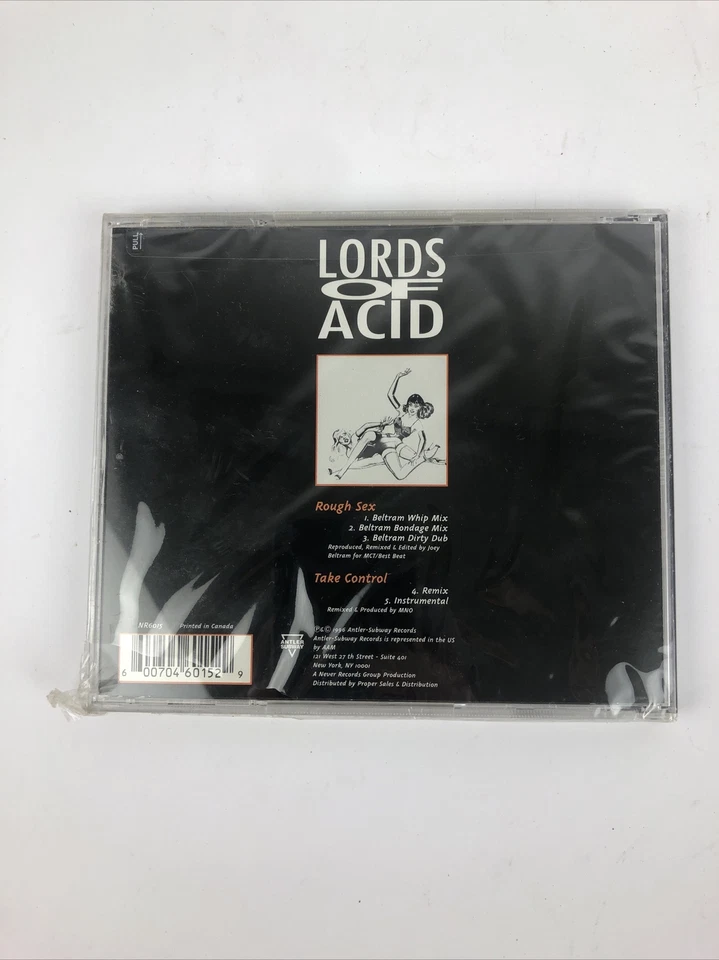 Lords of Acid - Rough Sex CD Single Antler Subway Records - Brand New Sealed #5 - Image 2 of 3