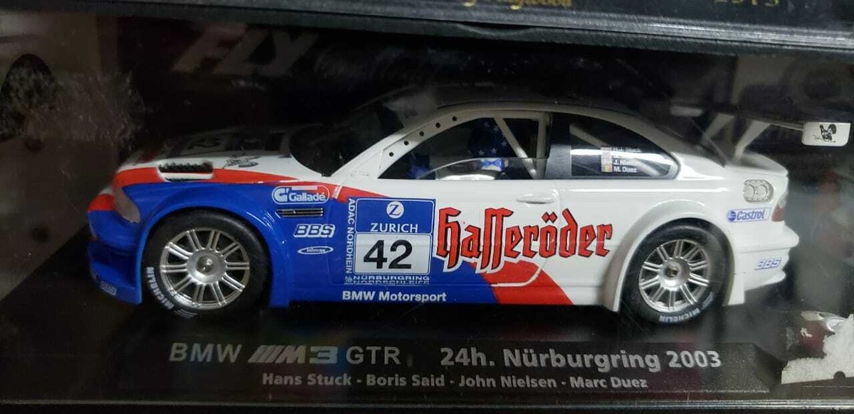 88084 BMW M3 GTR 24H NURBURGRING 2003 A-291 1/32 fly scalextric
