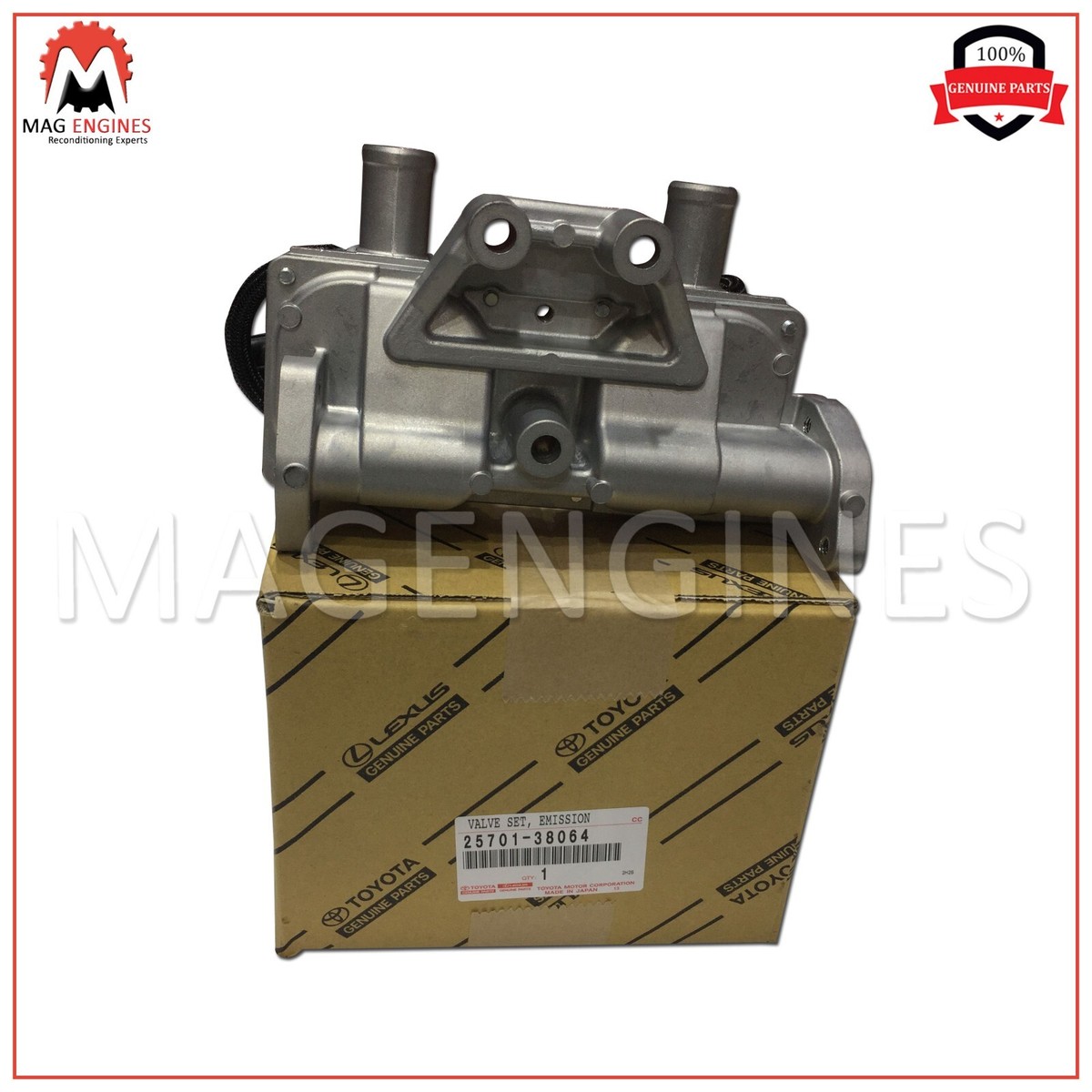 25701-38064 GENUINE ELECTRIC AIR CONTROL VALVE 3URFE 5.7L SEQUOIA