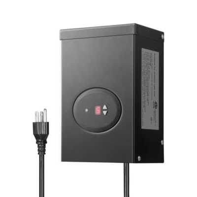 DEWENWILS Low Voltage 120W Landscape Lighting Transformer w/Photocell Sensor