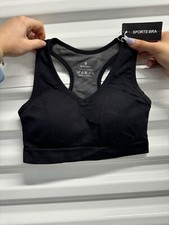 Black Athletic Sports Bras bulk