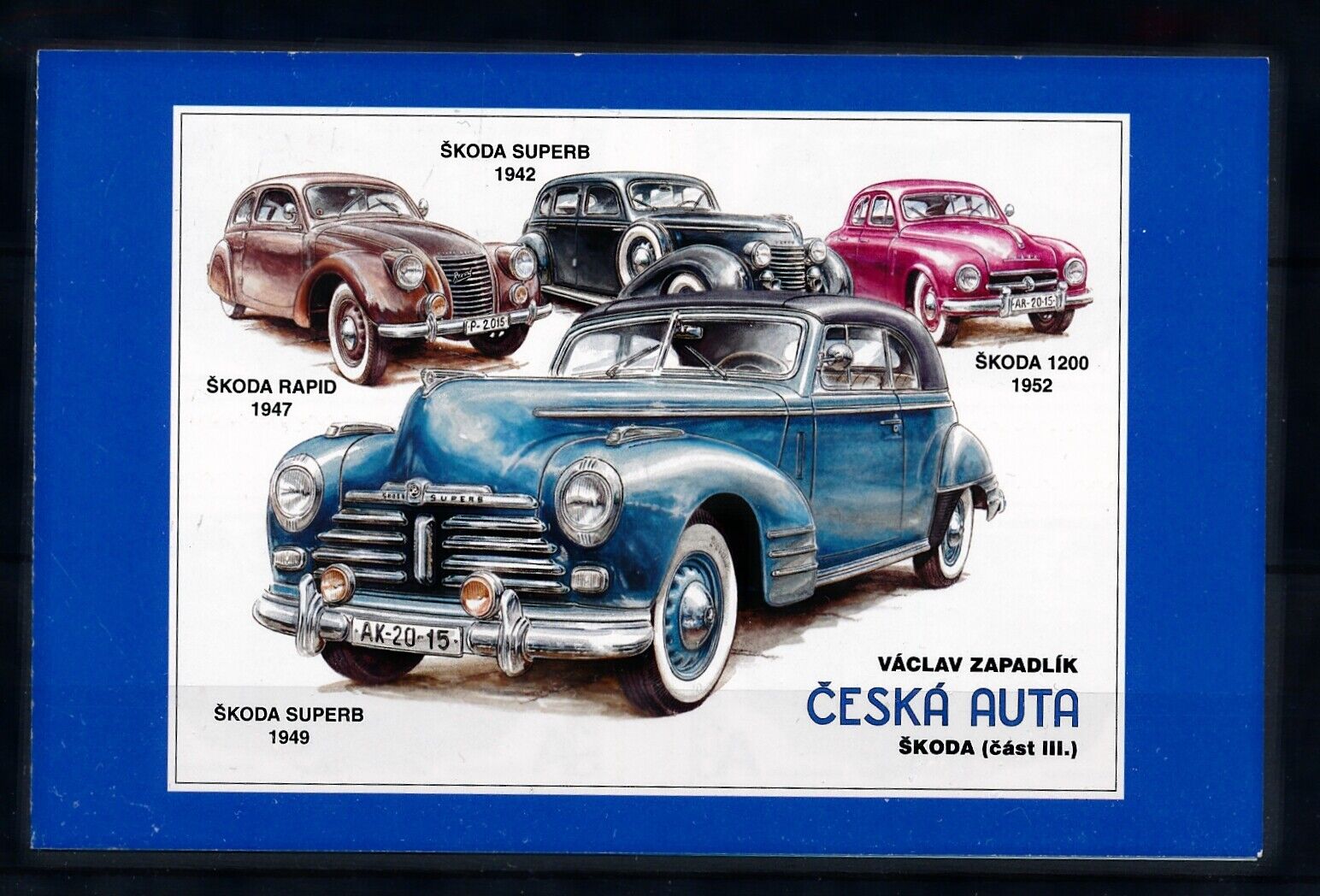 MP7194 Czech Alternative Super special price dealer Rep 2015 Cars complete Good booklet adhesive very