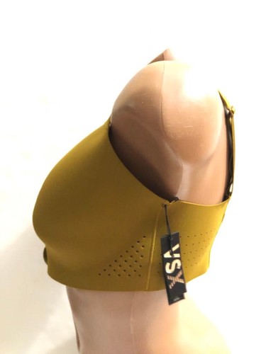 Victoria's Secret VSX Featherweight Max Front-Close Sports Bra High Impact Olive - Picture 3 of 5