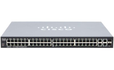 Cisco sg300-52p 52 Port Gigabit POE Managed Ethernet Switch | eBay