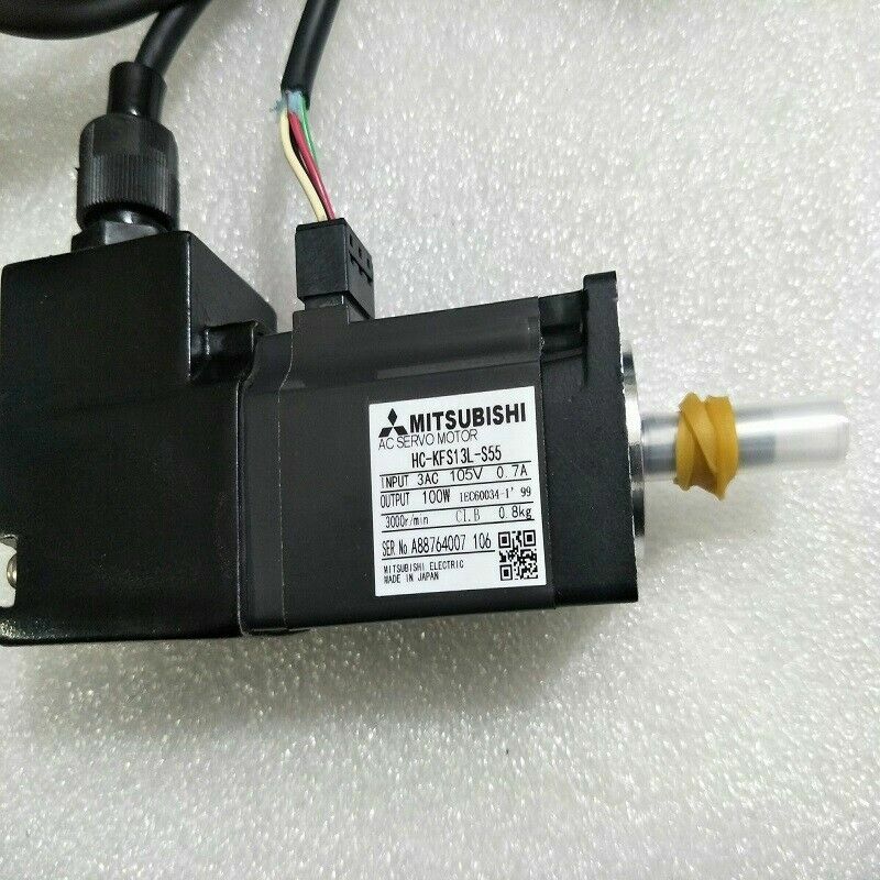 1PC New Mitsubishi HC-KFS13L-S55 AC Servo Motor HCKFS13LS55 DHL