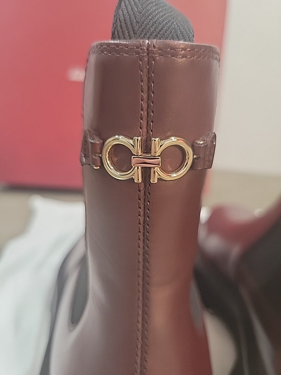 Salvatore Ferragamo George 2 Brown Leather Chelsea Boots US Men’s 9.5 (NWT) s-l400.jpg main image 4