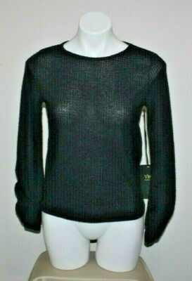 NWT YMI COLLECTION Womens Black Top Size M