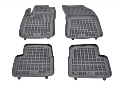 Accessori Auto Tappetini Gomma Citroen E-c3 ELMASLINE Tappetini Gomma 3D Per Citroen E-C3 2024-2025 Tappetini 3D Gomma TPE E-C3 Elettrico Protezione Baule Alto Bordo