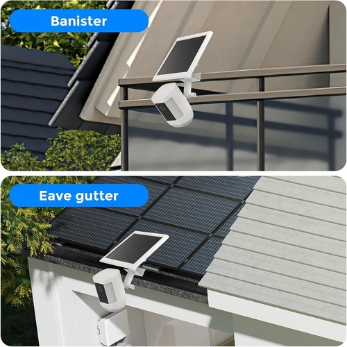 Universal Gutter Mount forRing, Blink, Eufy, Wyze, Google Nest, Arlo, SimpliSafe - Afbeelding 5 van 7