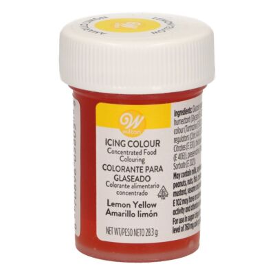Wilton Glasurfarbe Lemon Yellow / Zitronengelb 28 g