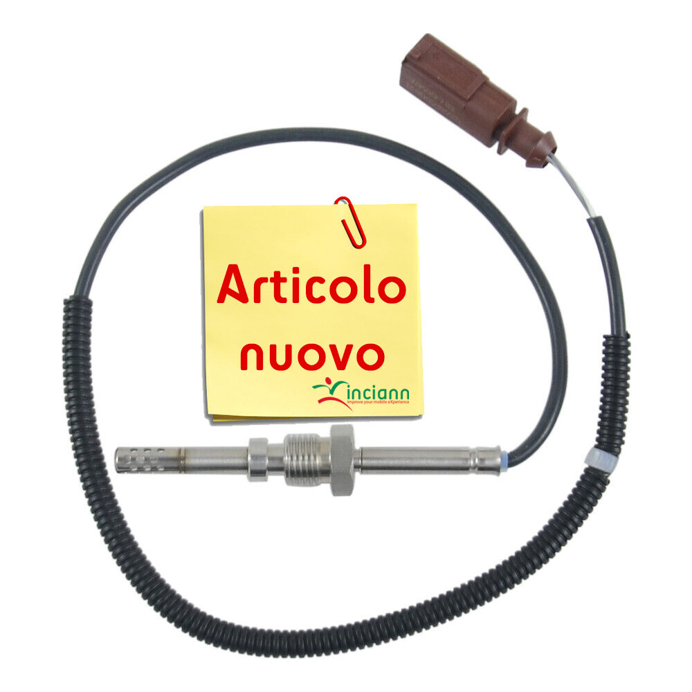 Sensore Temperatura Gas Di Scarico Per VW Multivan T5 T6 E Transporter T5 T6 2.0 TDI – Ricambio Originale OE 03L906088BQ