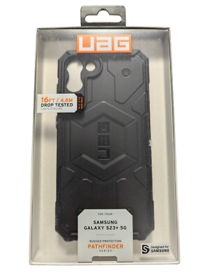 H1. UAG Pathfinder Series Case for Samsung Galaxy S23+, 5G Wireless Charg Black