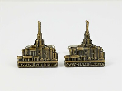 Payson - Tempel Manschettenknöpfe Mormon Lds Salz See Utah Latter-Day St.Kirche